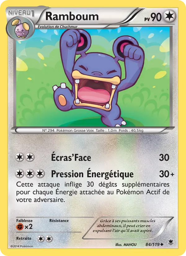 Ramboum — carte 84 de l’extension Vigueur Spectrale