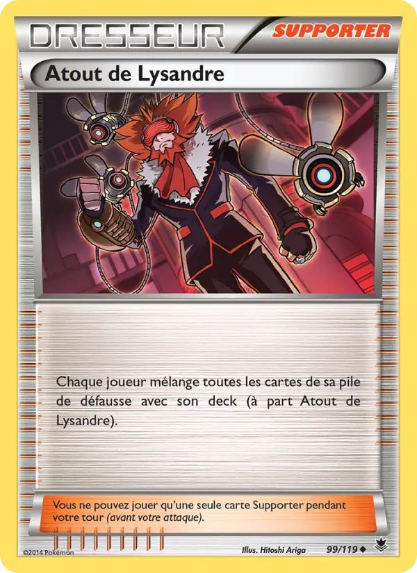 Atout de Lysandre — carte 99 de l’extension Vigueur Spectrale