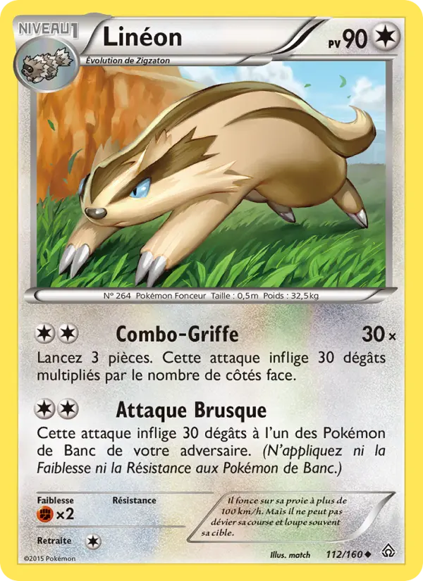 Linéon — carte 112 de l’extension Primo-Choc
