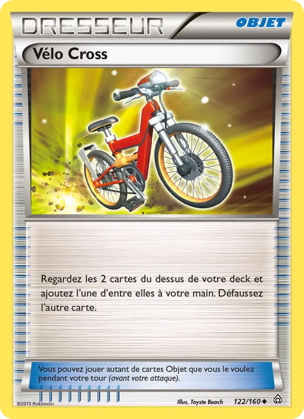 Vélo Cross — carte 122 de l’extension Primo-Choc