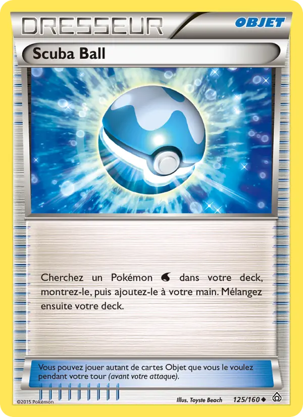 Scuba Ball — carte 125 de l’extension Primo-Choc