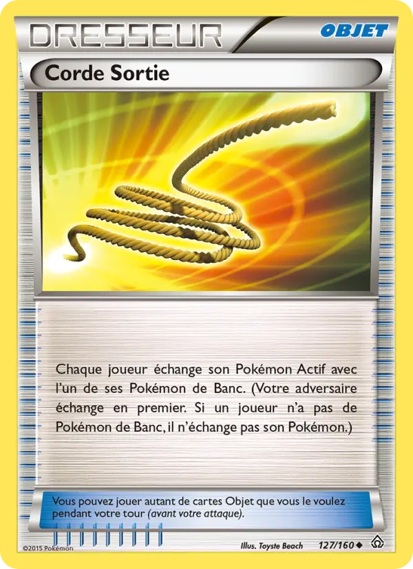Corde Sortie — carte 127 de l’extension Primo-Choc