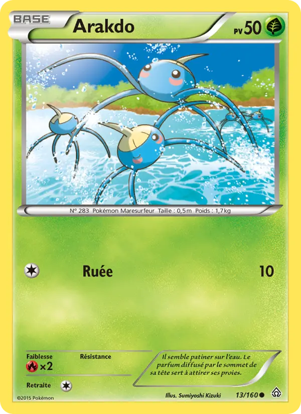 Arakdo — carte 13 de l’extension Primo-Choc
