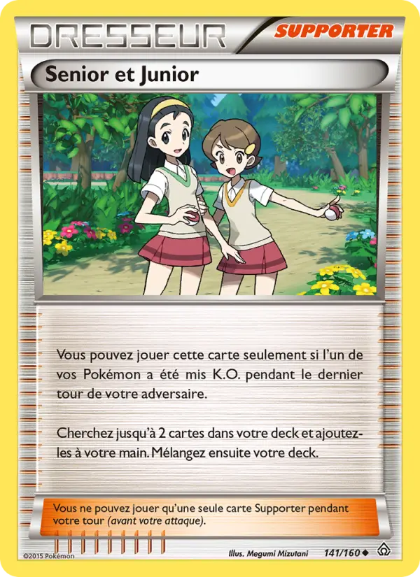 Senior et Junior — carte 141 de l’extension Primo-Choc