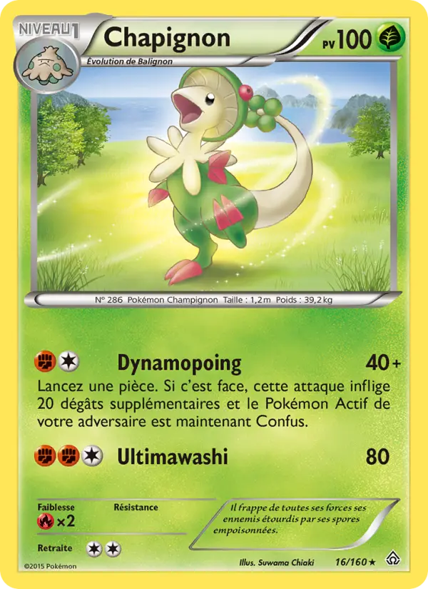 Chapignon — carte 16 de l’extension Primo-Choc