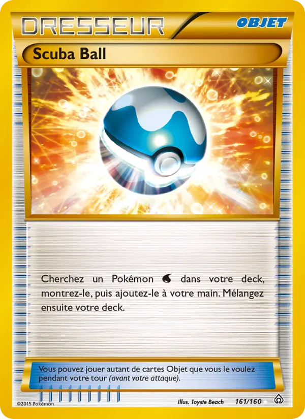 Scuba Ball — carte 161 de l’extension Primo-Choc