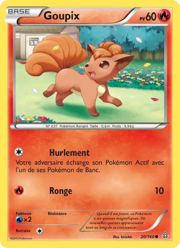 Goupix — carte 20 de l’extension Primo-Choc