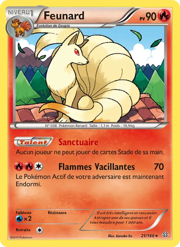 Feunard — carte 21 de l’extension Primo-Choc