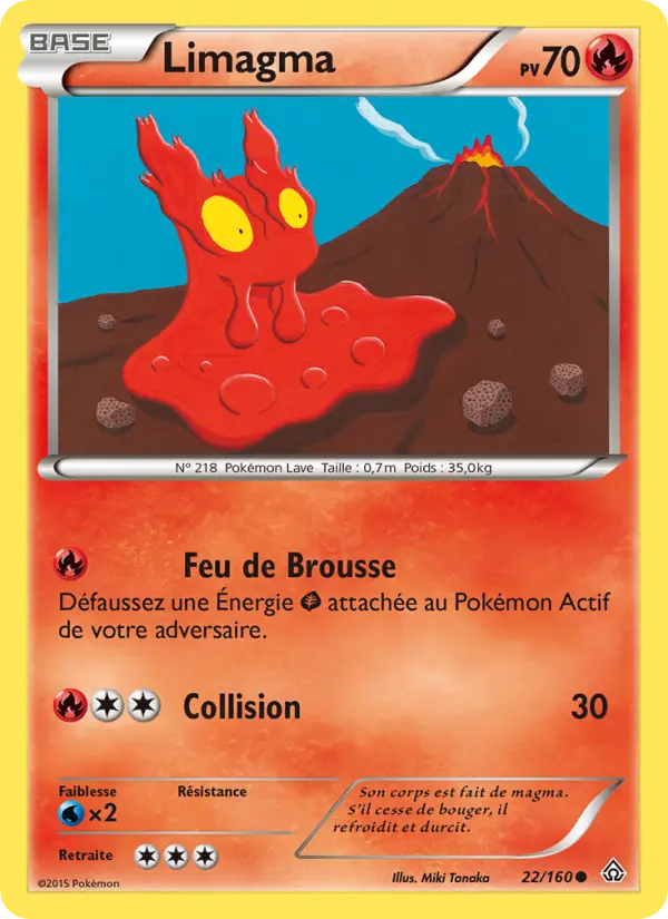 Limagma — carte 22 de l’extension Primo-Choc