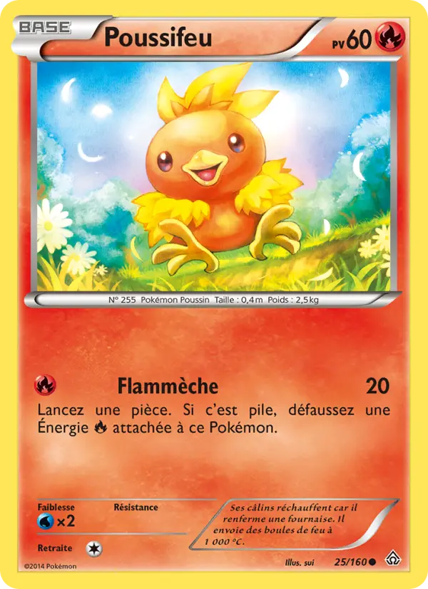 Poussifeu — carte 25 de l’extension Primo-Choc
