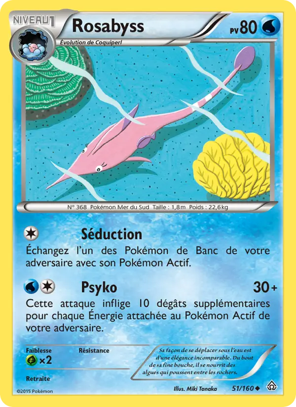 Rosabyss — carte 51 de l’extension Primo-Choc