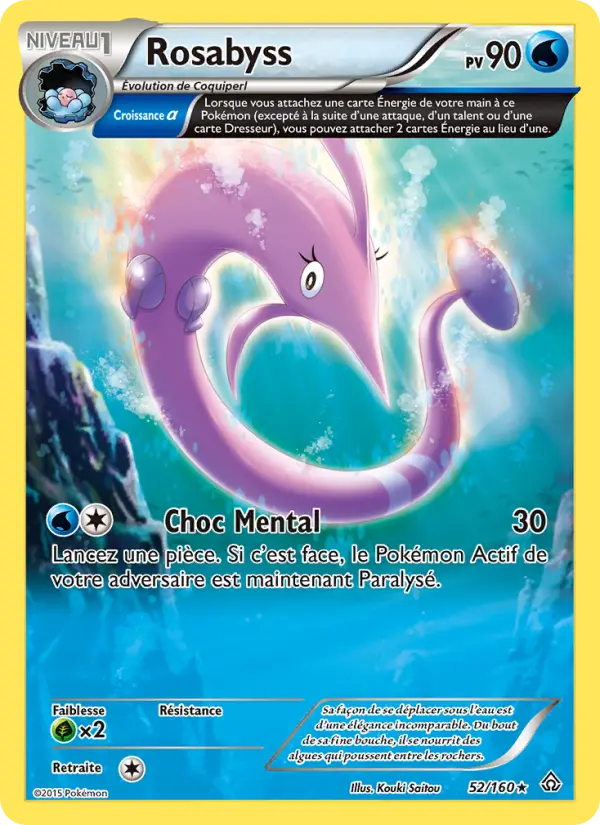 Rosabyss — carte 52 de l’extension Primo-Choc