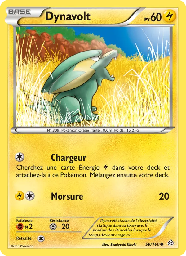 Dynavolt — carte 59 de l’extension Primo-Choc