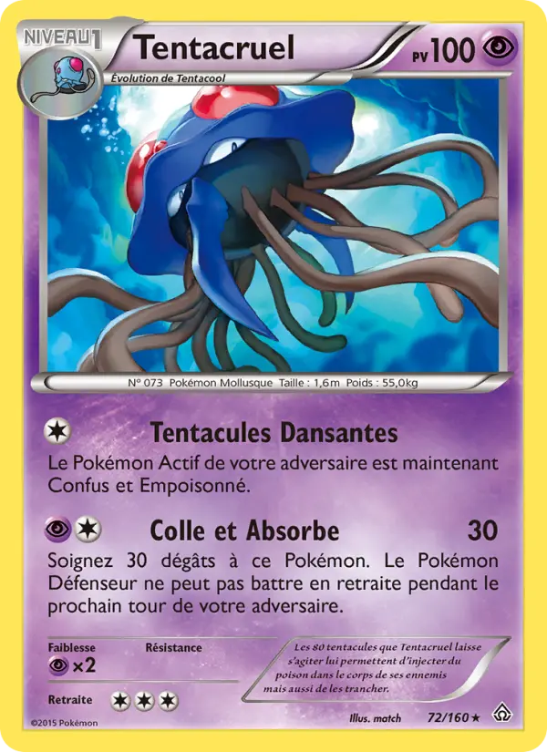 Tentacruel — carte 72 de l’extension Primo-Choc