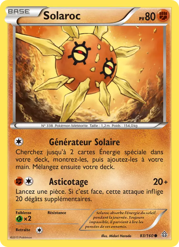 Solaroc — carte 83 de l’extension Primo-Choc