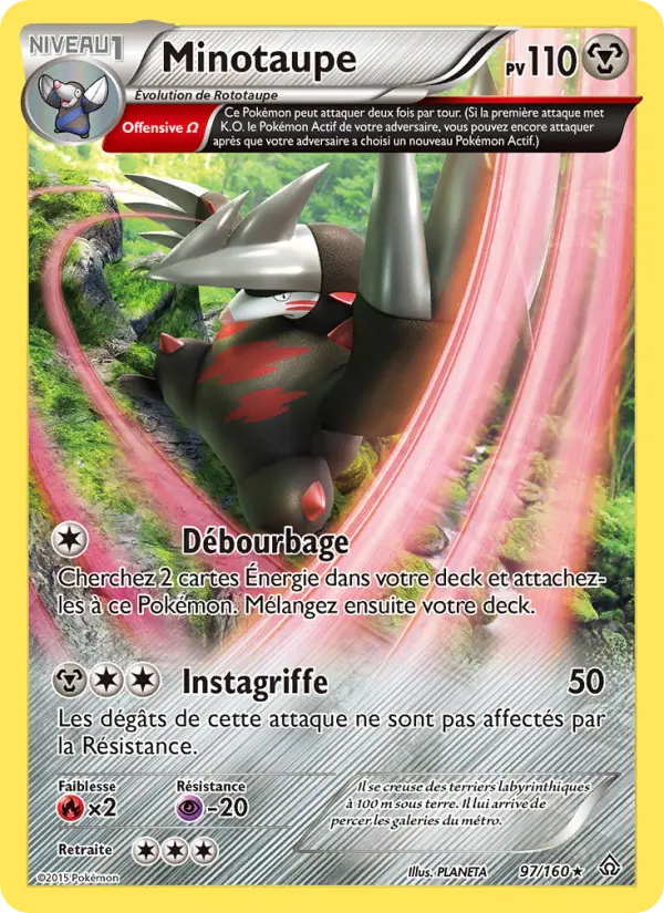 Minotaupe — carte 97 de l’extension Primo-Choc