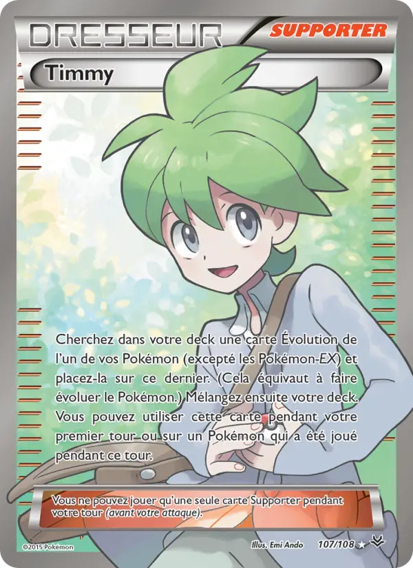 Timmy — carte 107 de l’extension Ciel Rugissant