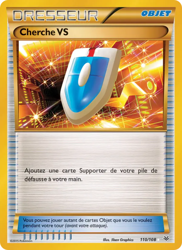Cherche VS — carte 110 de l’extension Ciel Rugissant