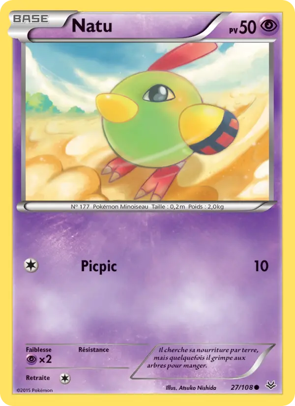 Natu — carte 27 de l’extension Ciel Rugissant