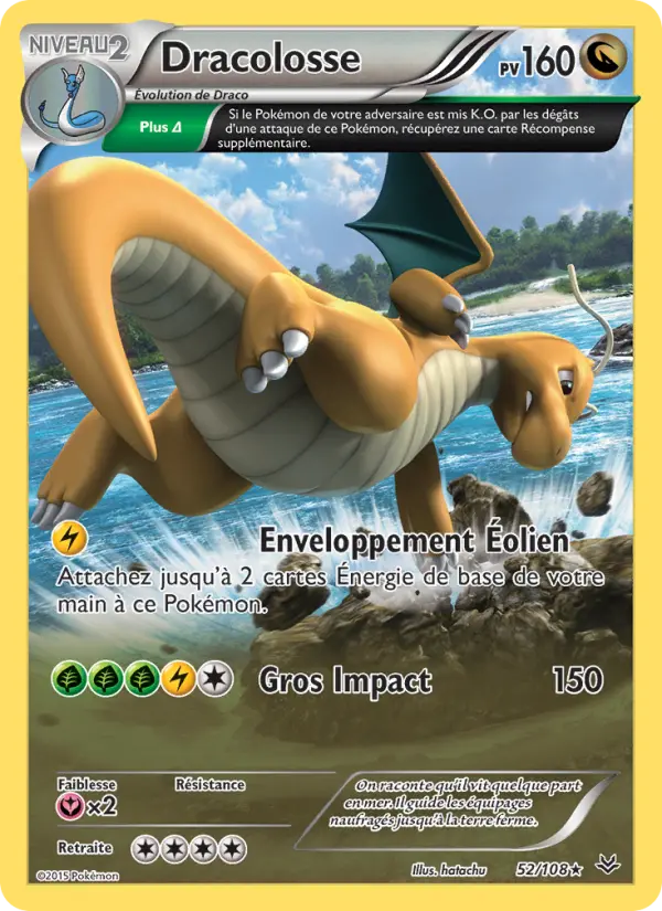Dracolosse — carte 52 de l’extension Ciel Rugissant