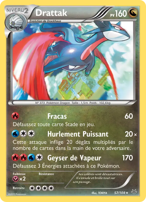 Drattak — carte 57 de l’extension Ciel Rugissant