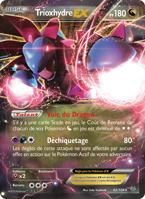 Trioxhydre EX — carte 62 de l’extension Ciel Rugissant