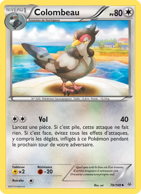 Colombeau — carte 79 de l’extension Ciel Rugissant