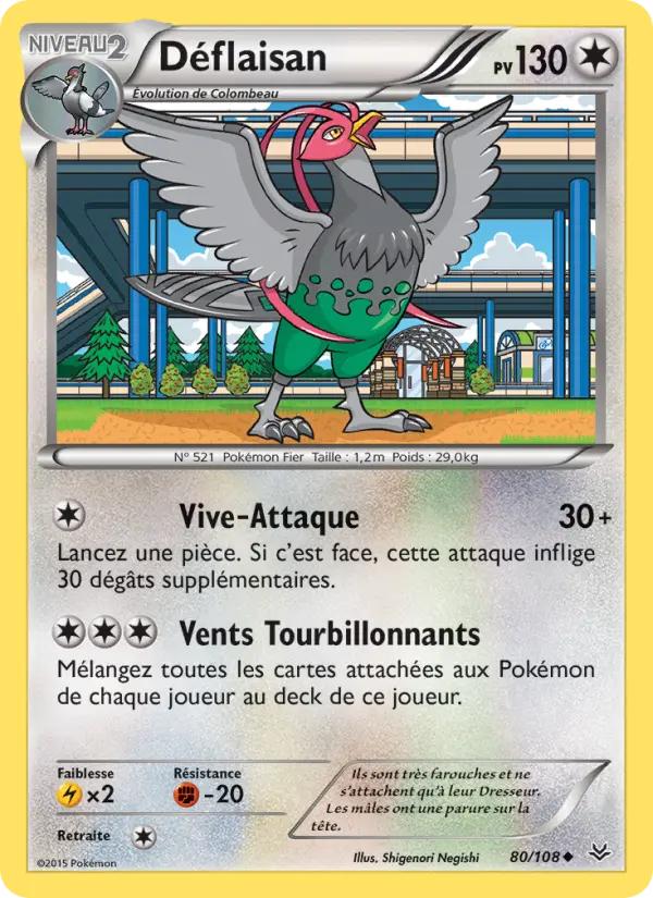 Déflaisan — carte 80 de l’extension Ciel Rugissant