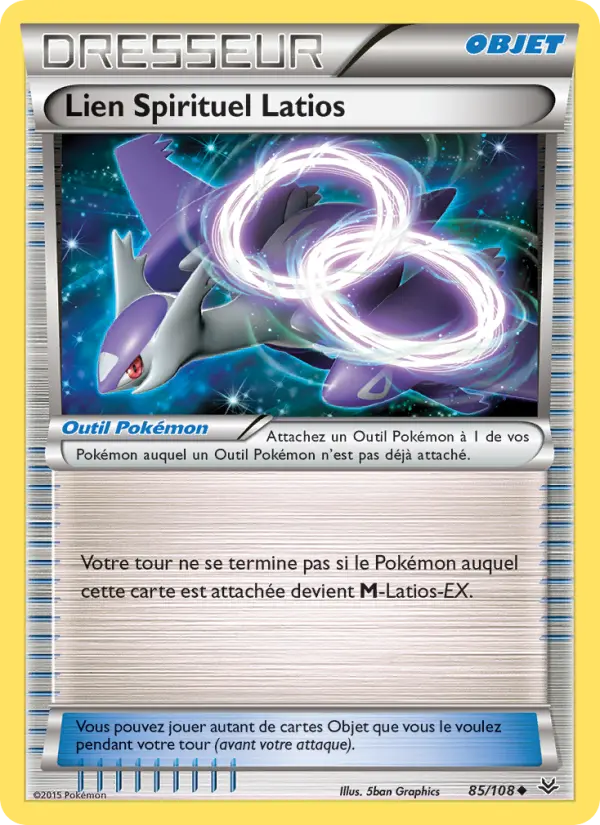 Lien Spirituel Latios — carte 85 de l’extension Ciel Rugissant