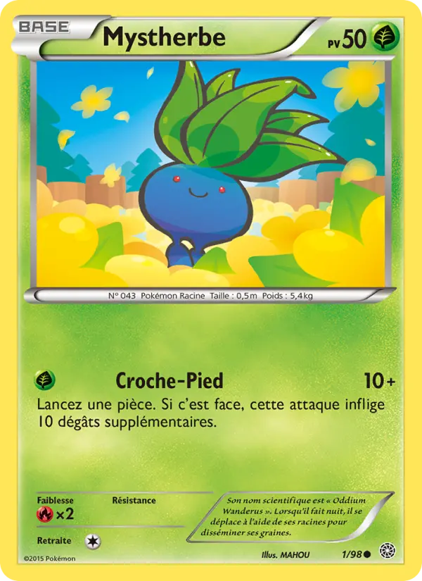 Mystherbe — carte 1 de l’extension Origines Antiques