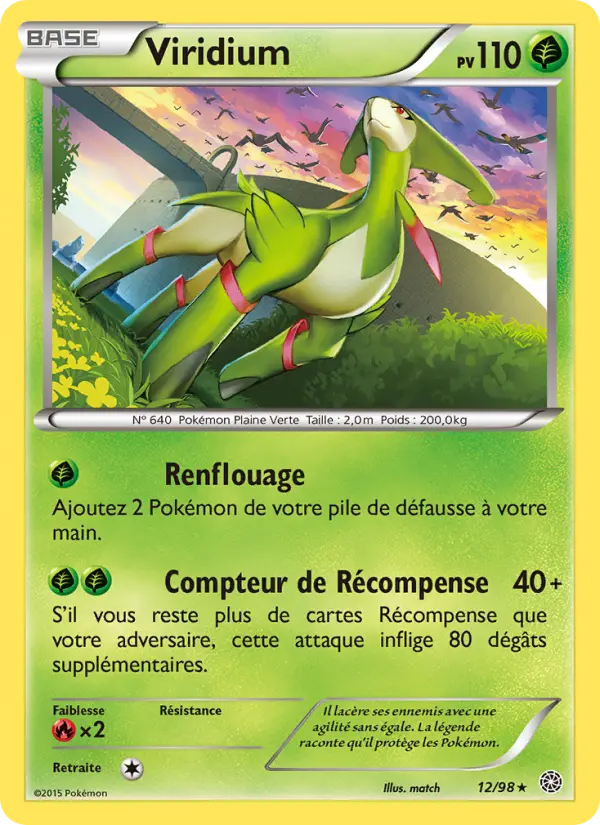 Viridium — carte 12 de l’extension Origines Antiques