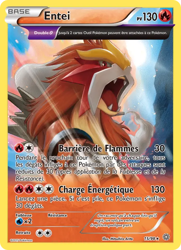Entei — carte 15 de l’extension Origines Antiques