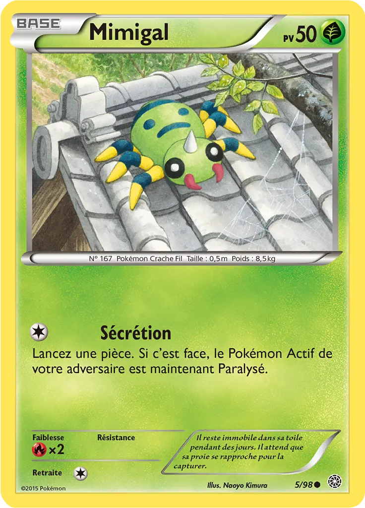 Mimigal — carte 5 de l’extension Origines Antiques