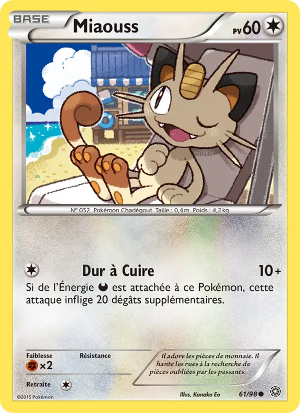 Miaouss — carte 61 de l’extension Origines Antiques