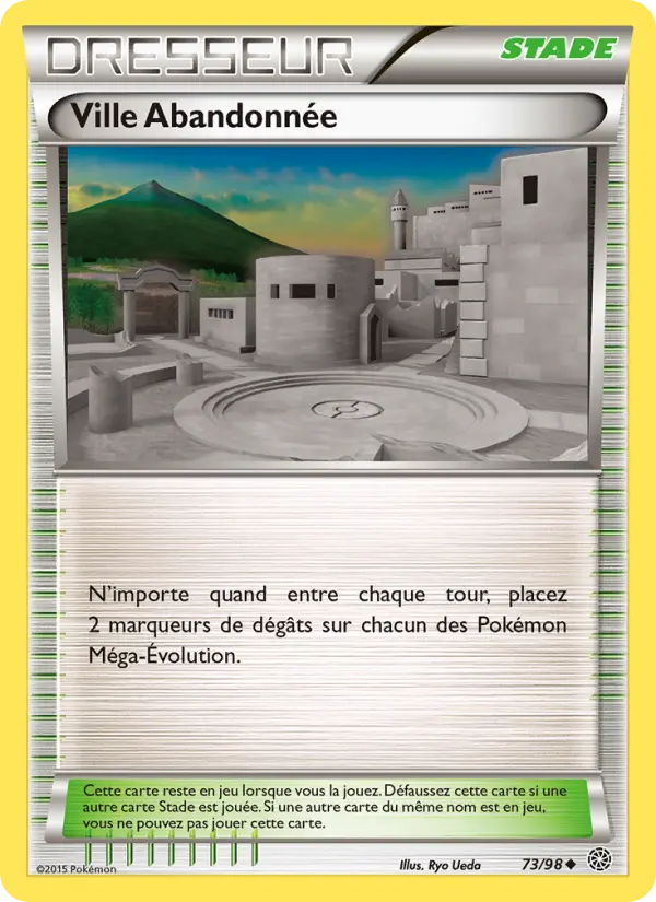 Ville Abandonnée — carte 73 de l’extension Origines Antiques