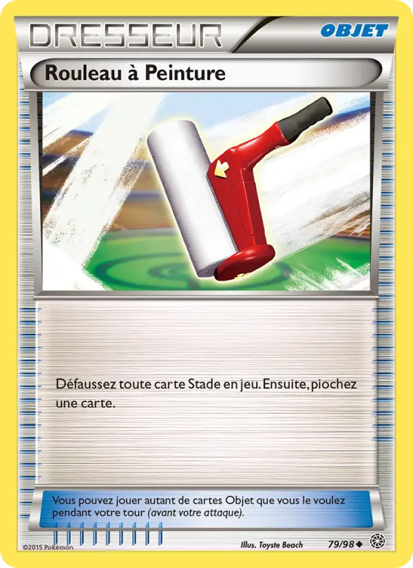 Rouleau à Peinture — carte 79 de l’extension Origines Antiques