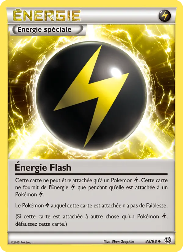 Énergie Flash — carte 83 de l’extension Origines Antiques