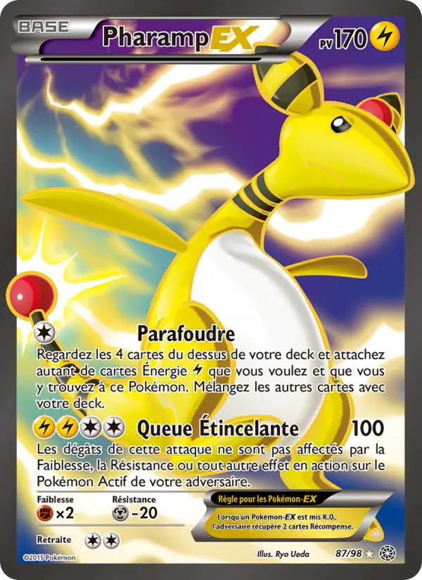 Pharamp EX — carte 87 de l’extension Origines Antiques