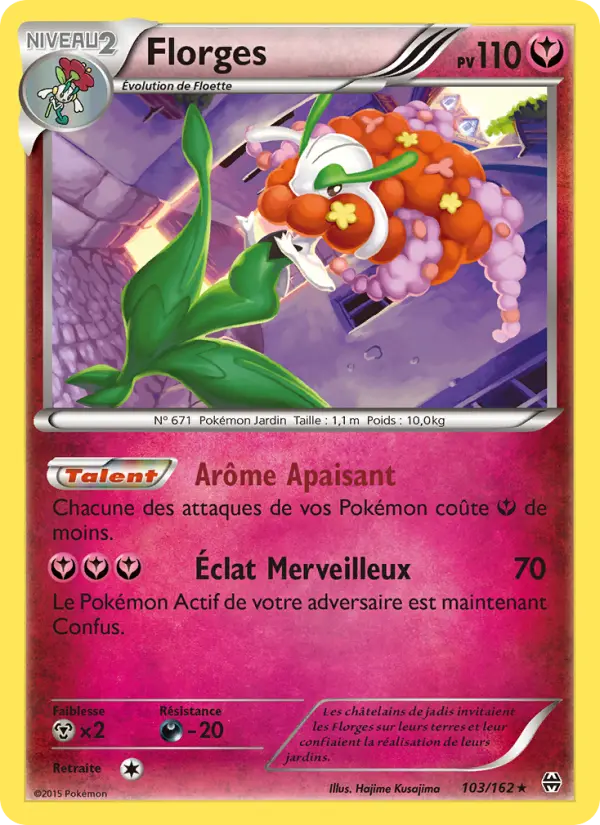 Florges — carte 103 de l’extension Impulsion Turbo