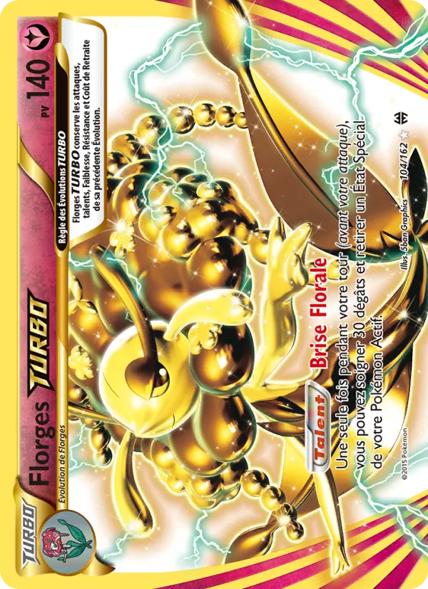 Florges TURBO — carte 104 de l’extension Impulsion Turbo