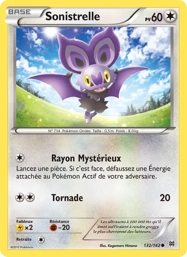 Sonistrelle — carte 132 de l’extension Impulsion Turbo
