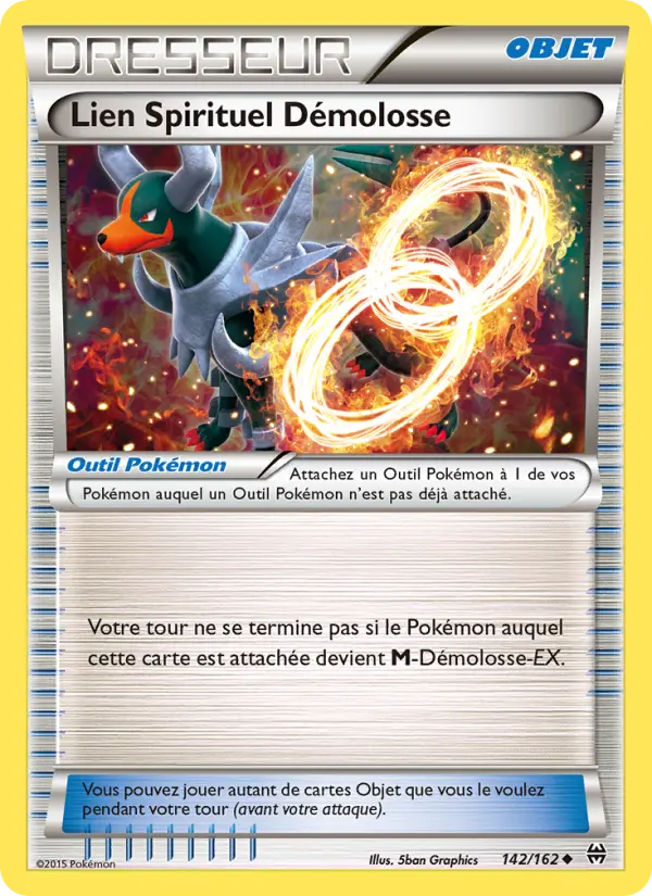 Lien Spirituel Démolosse — carte 142 de l’extension Impulsion Turbo
