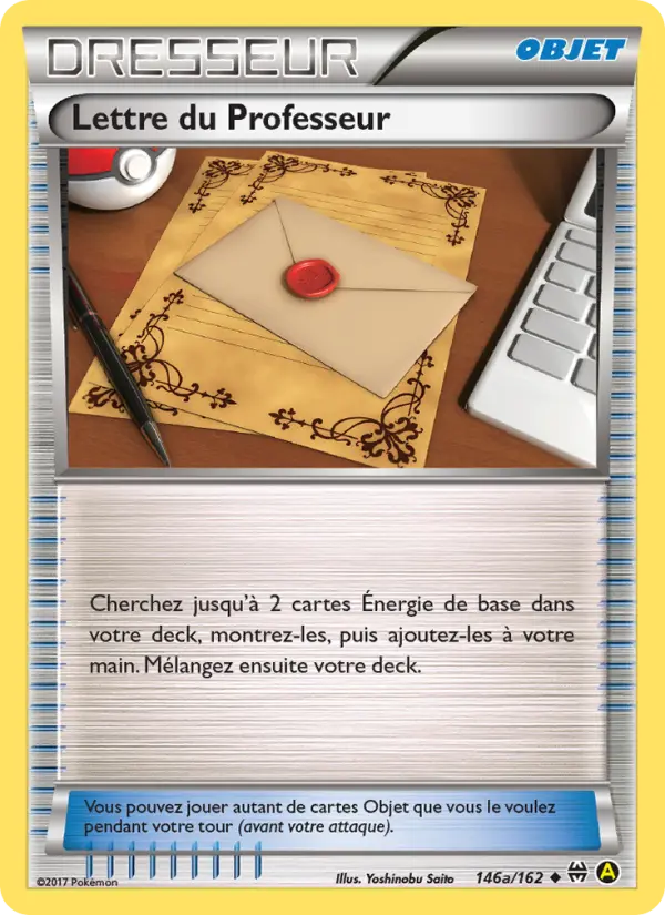 Lettre du Professeur — carte 146 de l’extension Impulsion Turbo