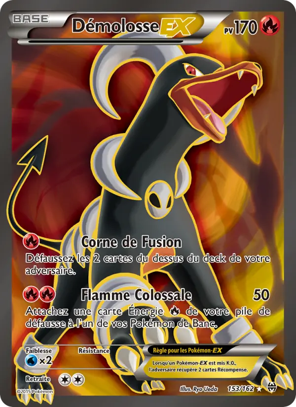 Démolosse EX — carte 153 de l’extension Impulsion Turbo