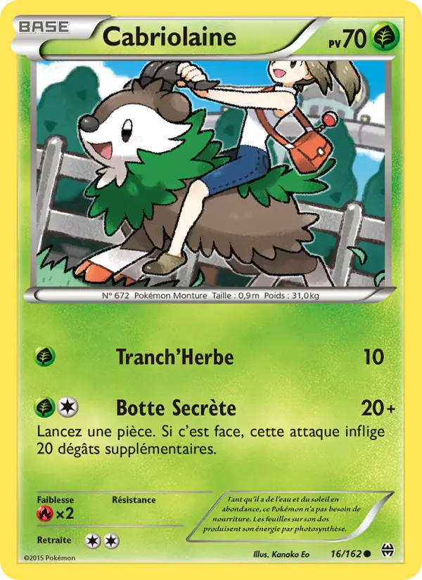 Cabriolaine — carte 16 de l’extension Impulsion Turbo