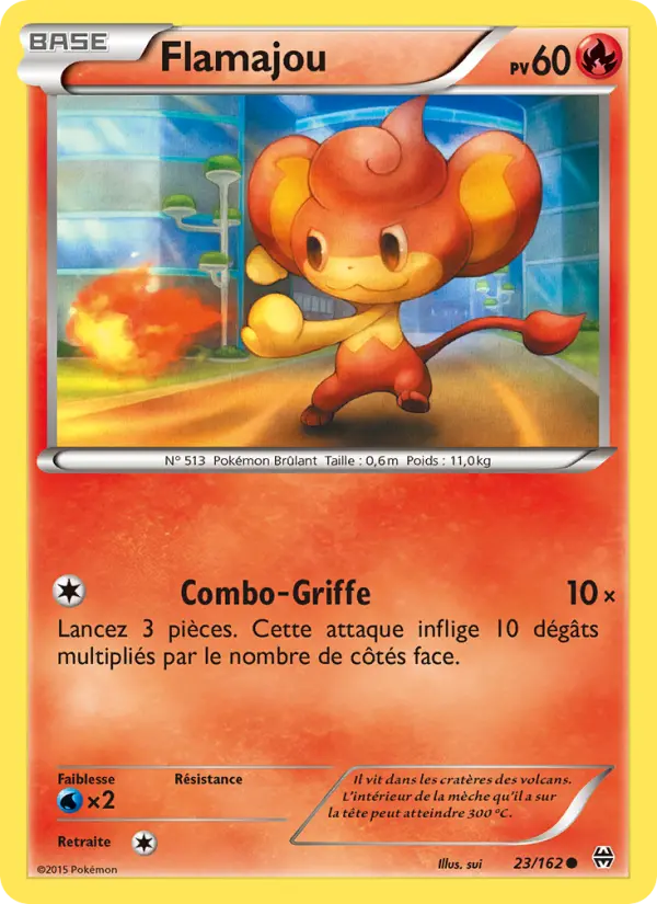 Flamajou — carte 23 de l’extension Impulsion Turbo