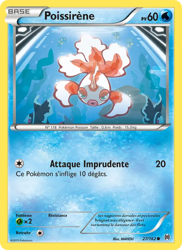 Poissirène — carte 27 de l’extension Impulsion Turbo