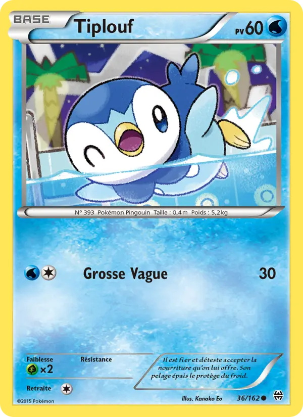 Tiplouf — carte 36 de l’extension Impulsion Turbo
