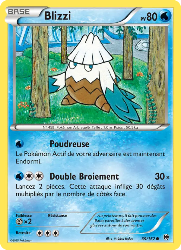 Blizzi — carte 39 de l’extension Impulsion Turbo