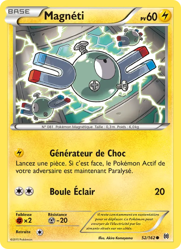 Magnéti — carte 52 de l’extension Impulsion Turbo